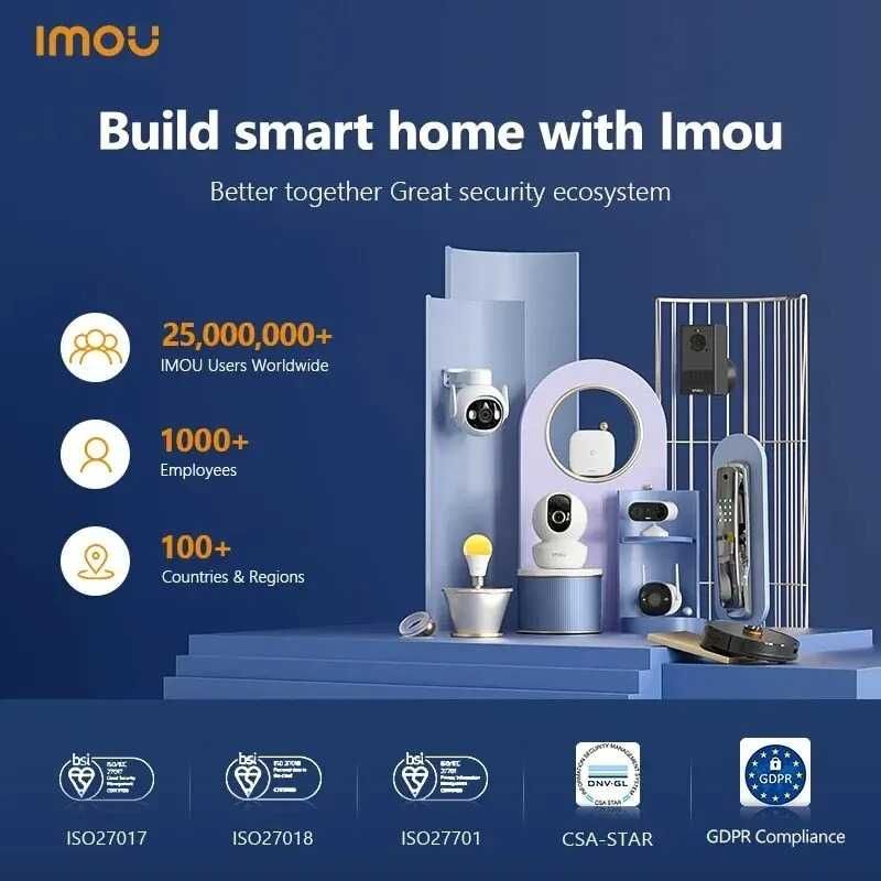 Поворотна камера відеонагляду Wifi IMOU Cruiser Dual 8MP