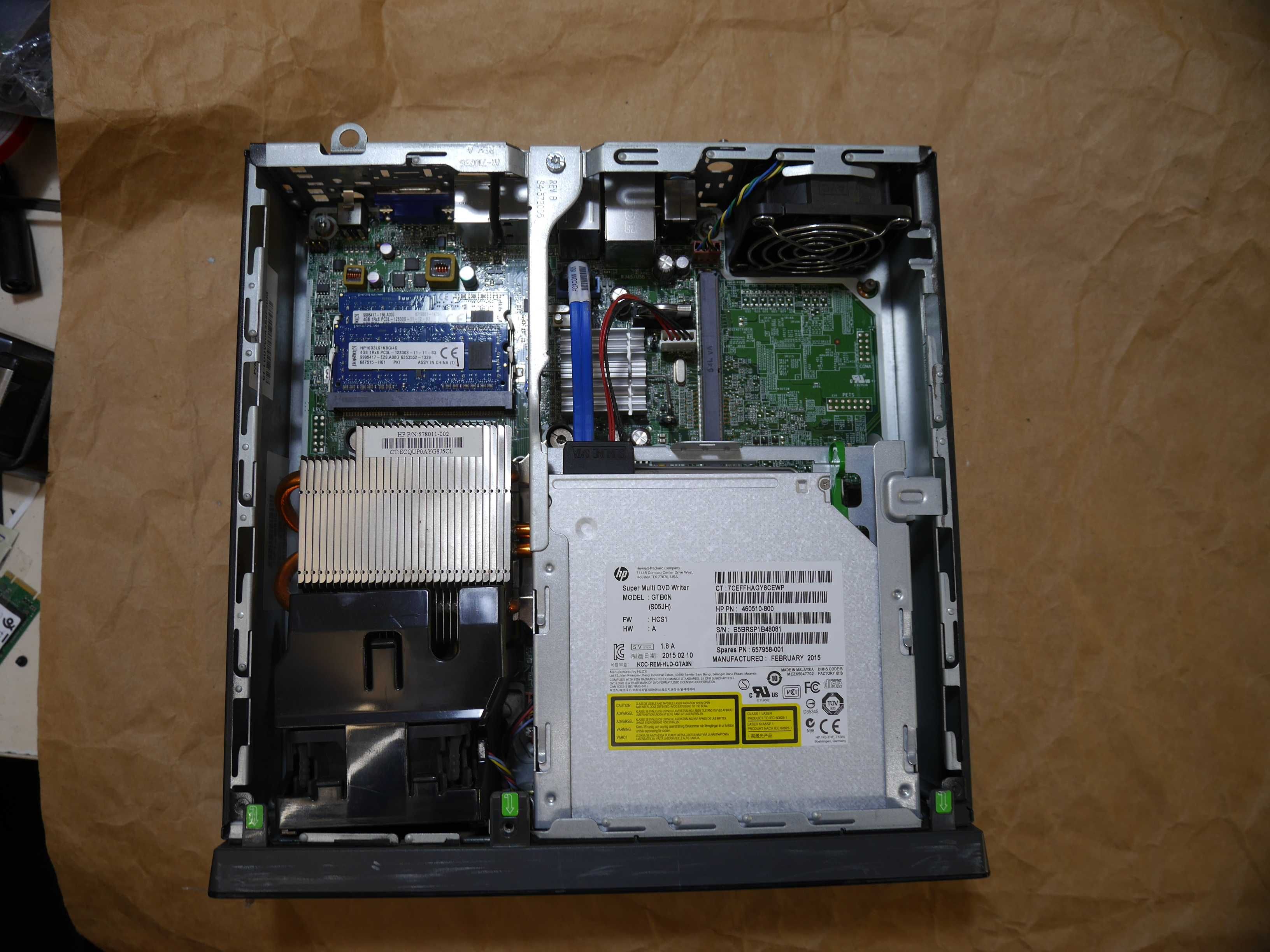 Компактный компьютер HP 800 G1 USDT i7-4790s/8GB
