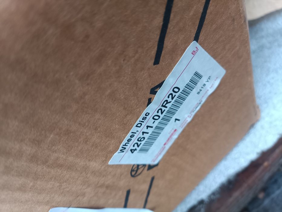 Toyota Auris corolla inne nowa felga pojedyncza 16 cali orginał wysyłk