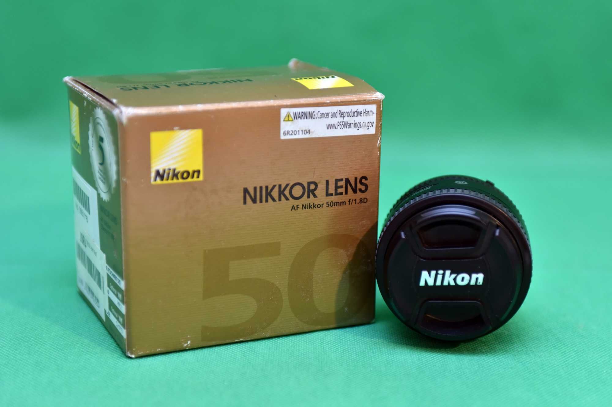 AF Nikkor 50mm f/1.8D Об'єктив FX Nikon Стан нового!