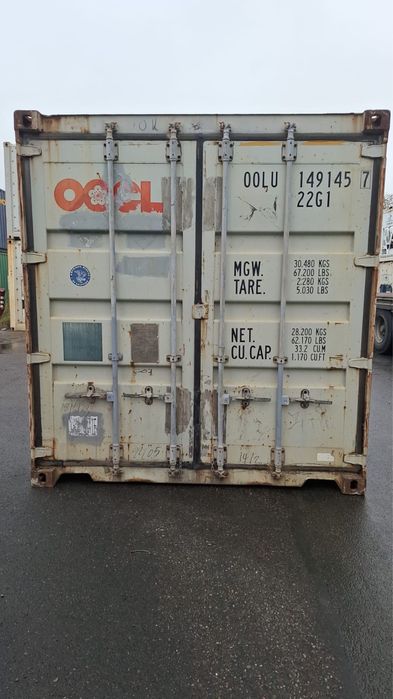 Kontener Morski 20 DV Maly 6m uzywany stan Bardzo Dobry Magazyn Box