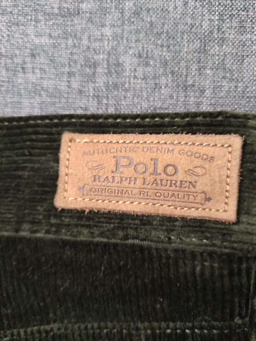 Damskie Spodnie Sztruks Ralph Lauren Polo