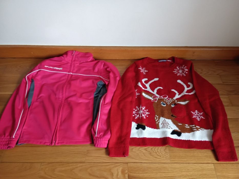 Lote de 7 peças menina tamanho 8-10 anos