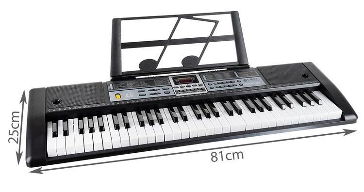 Keyboard - organy elektroniczne 61 klawiszy K11280 pianinko