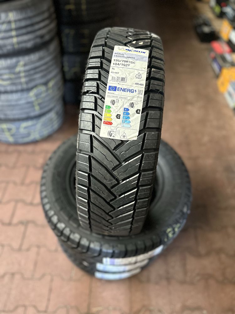 NOWE opony całoroczne 195/70R15C Michelin Agilis Crossclimate BUS