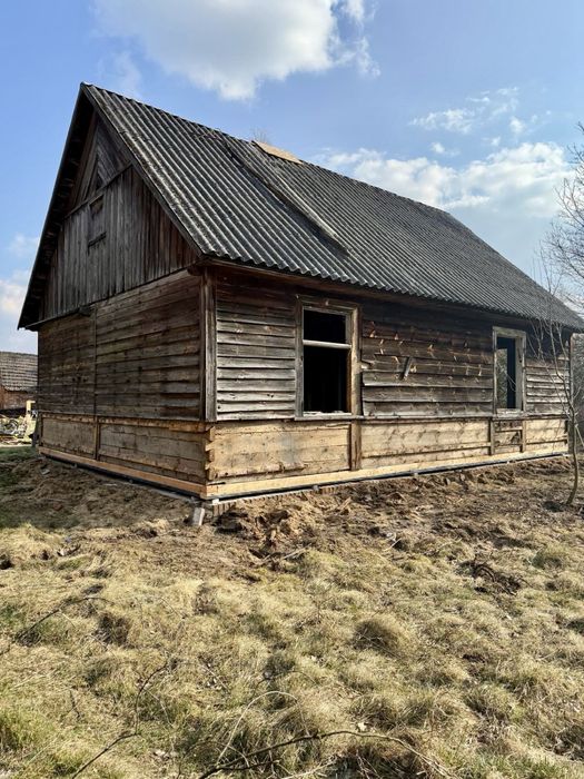 Wymiana podwalin/remont domu drewnianego