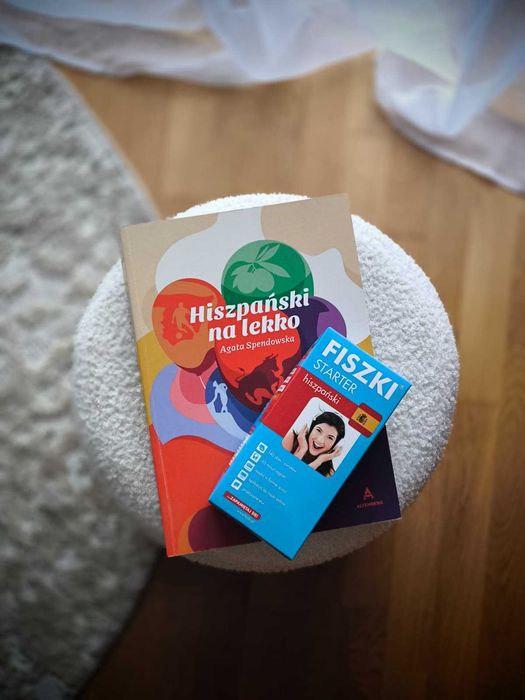 Zestaw Hiszpański na lekko Agata Spendowska Fiszki Starter Hiszpański