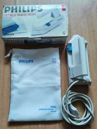 Małe Żelazko Turystyczne Philips World Travel Iron HD 1301 PRL Vintage