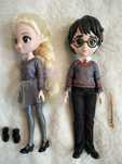 harry potter lalka czarodziej z różdżką 20 cm plus hermiona
