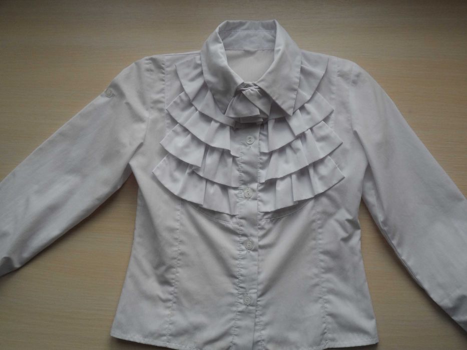 Блузка для дівчинки шкільна