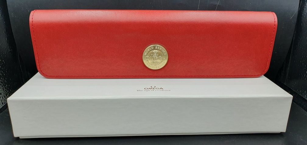 Pudełko Omega Box - stan perfekcyjny - oryginał Swiss