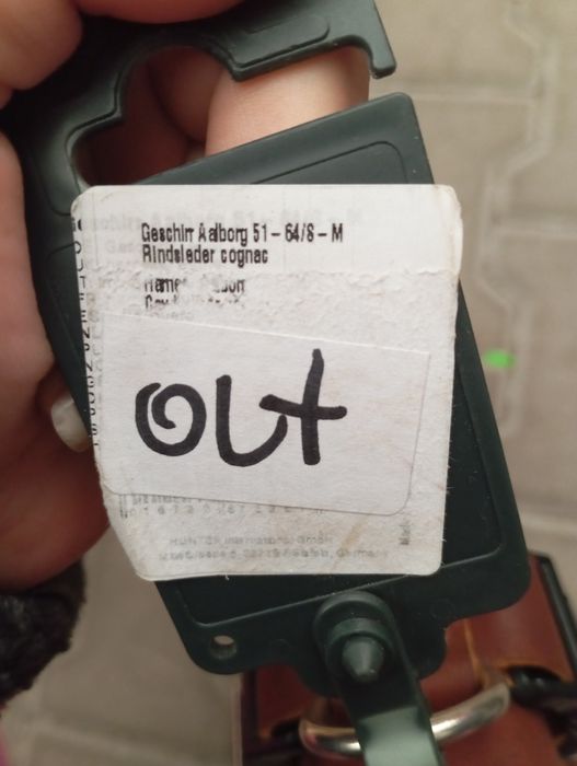 Szelki skórzane Hunter rozm M