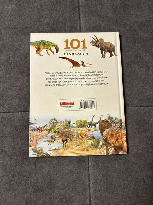 Książka 101 Ciekawostek - Dinozaury