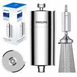 Filtr do wody prysznicowy PHILIPS,kolor chrom, filtracja 50 000l