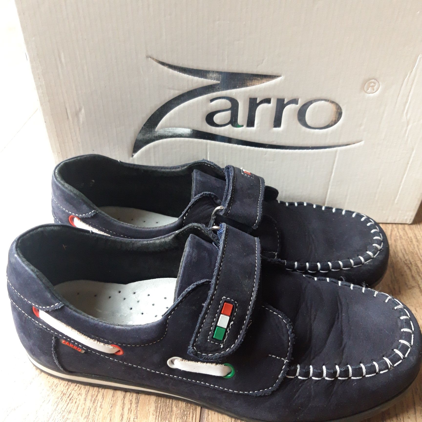 Buty skórzane zarro