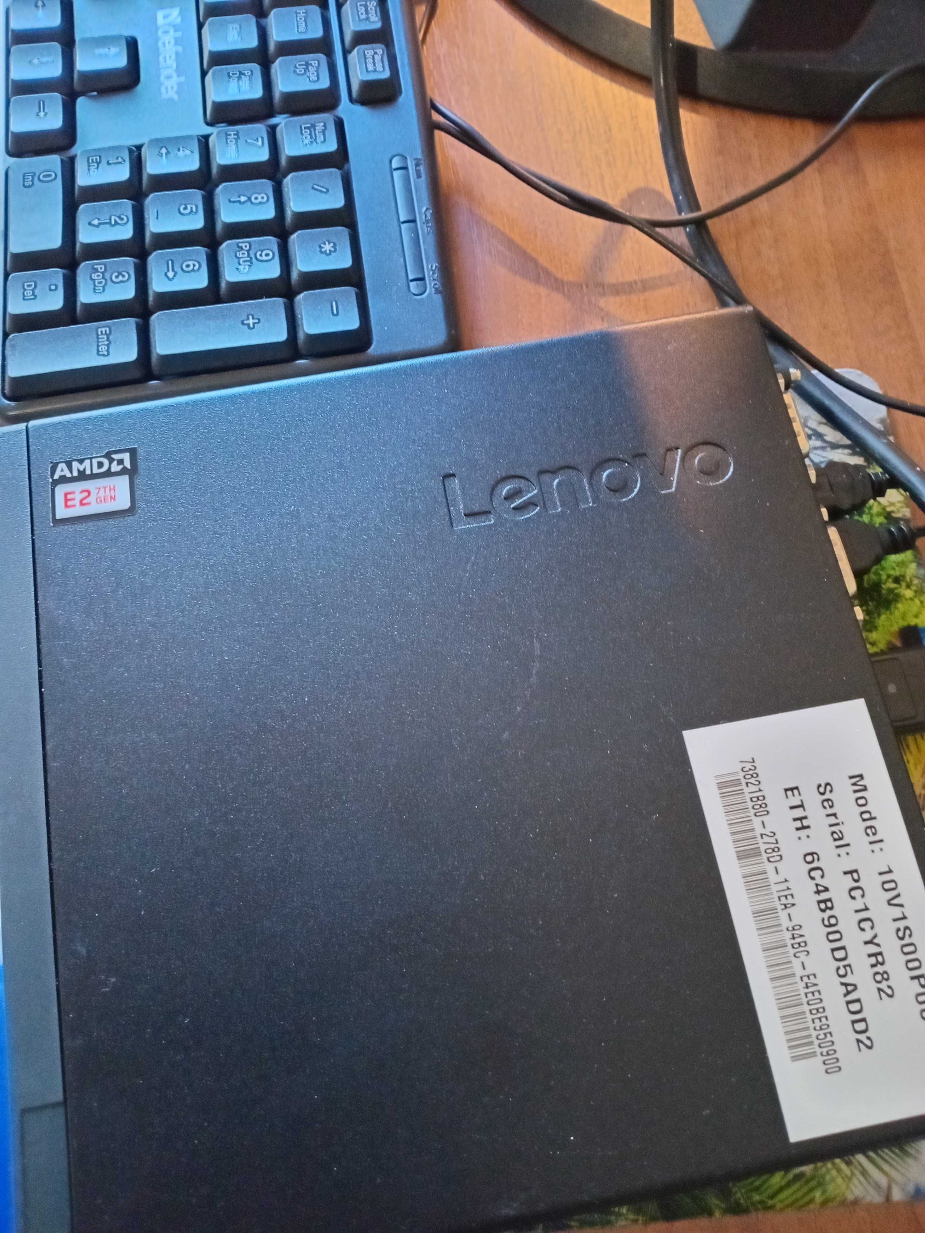 Мини компьютер Lenovo  4GB. SSD 32gb. Монитор Lenovo L 1900