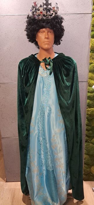 Strój przebranie kostium król