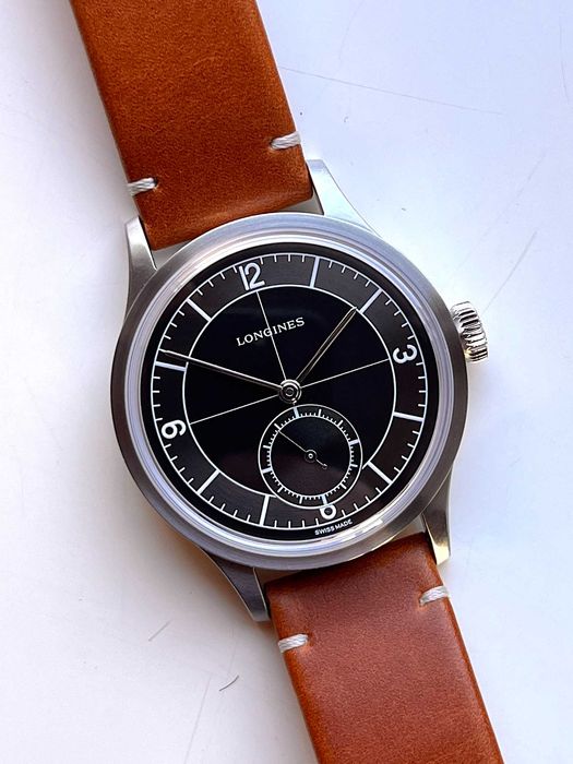 Longines Sector - czarna tarcza - jak nowy