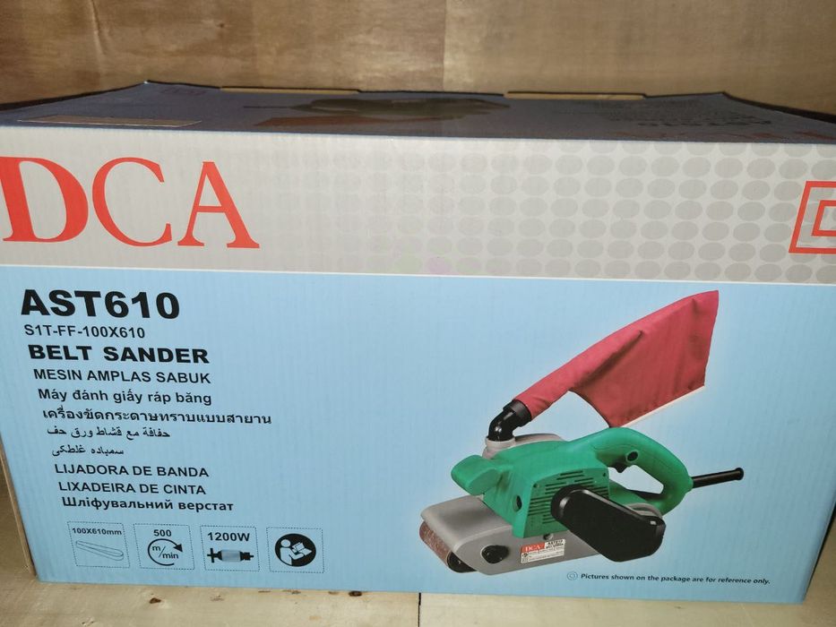 РОЗПРОДАЖ ! Ленточна шліфмашина DCA AST610