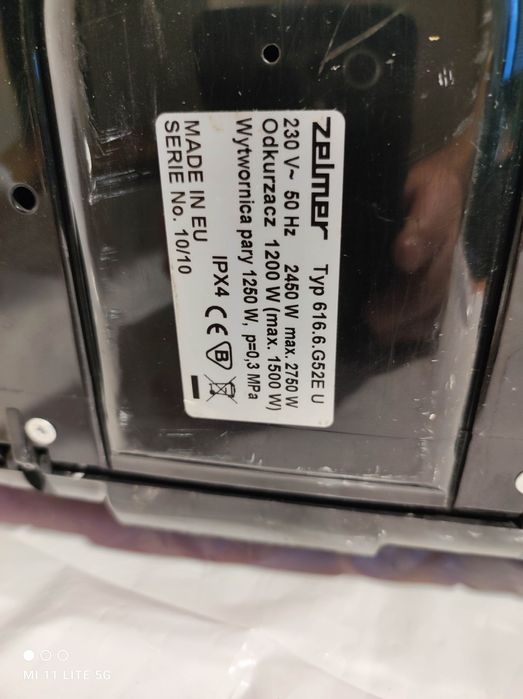 Odkurzacz piorący Zelmer Wodnik 616 Quattro 1500w turboszcz +40akcesor