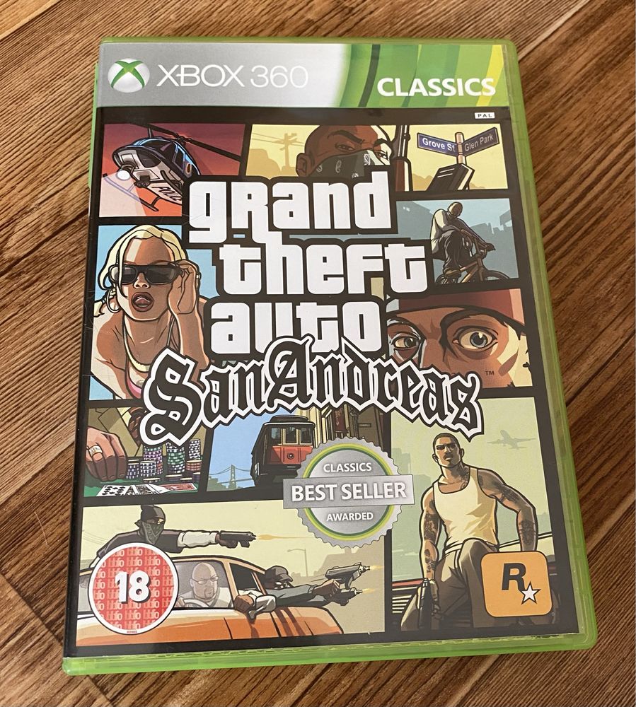 Xbox 360: Lollipop, Killer Dead, GTA San Andreas, Bully, The Witcher 2