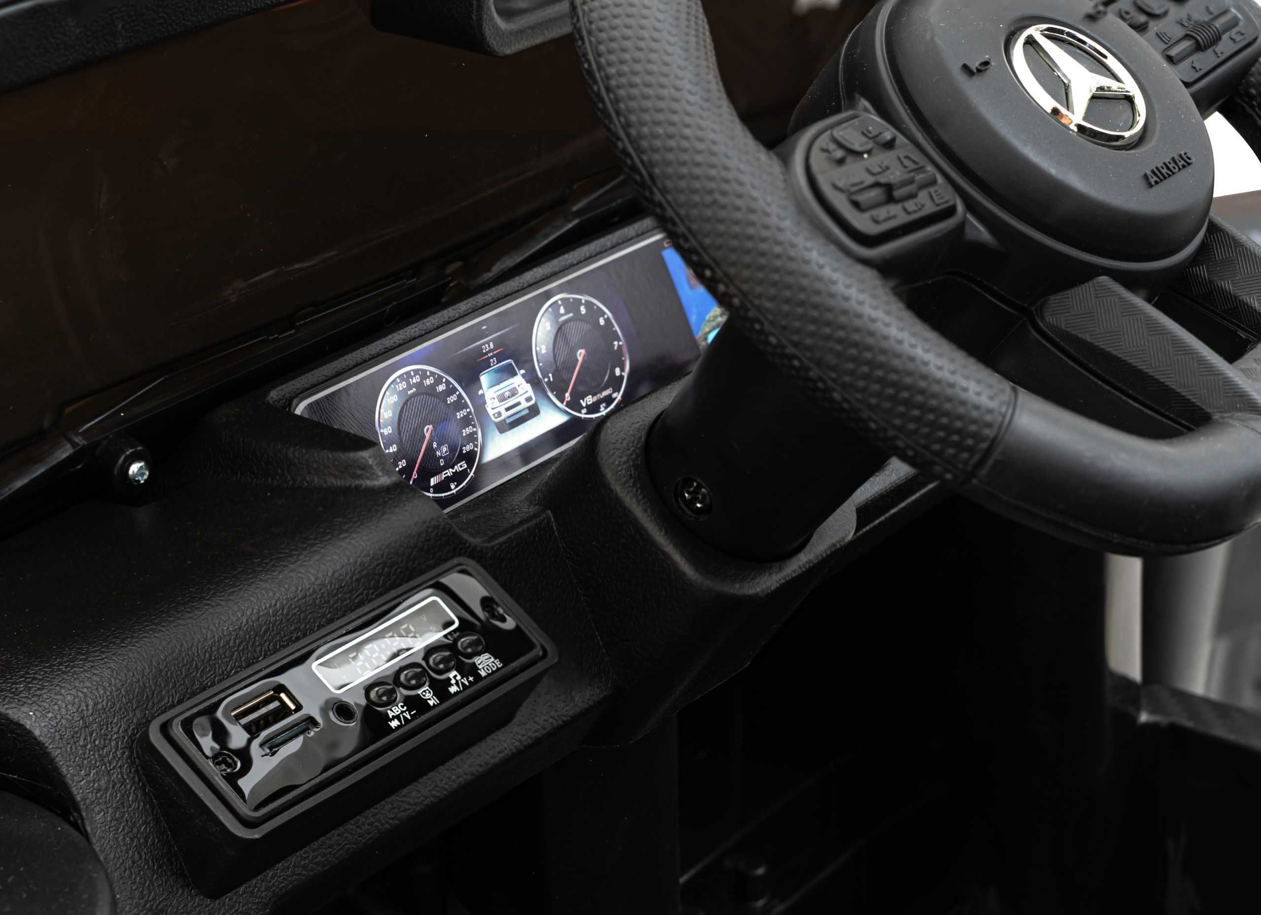 Autko na akumulator dla dzieci Mercedes AMG G63 Czarny BBH-0002.CZ