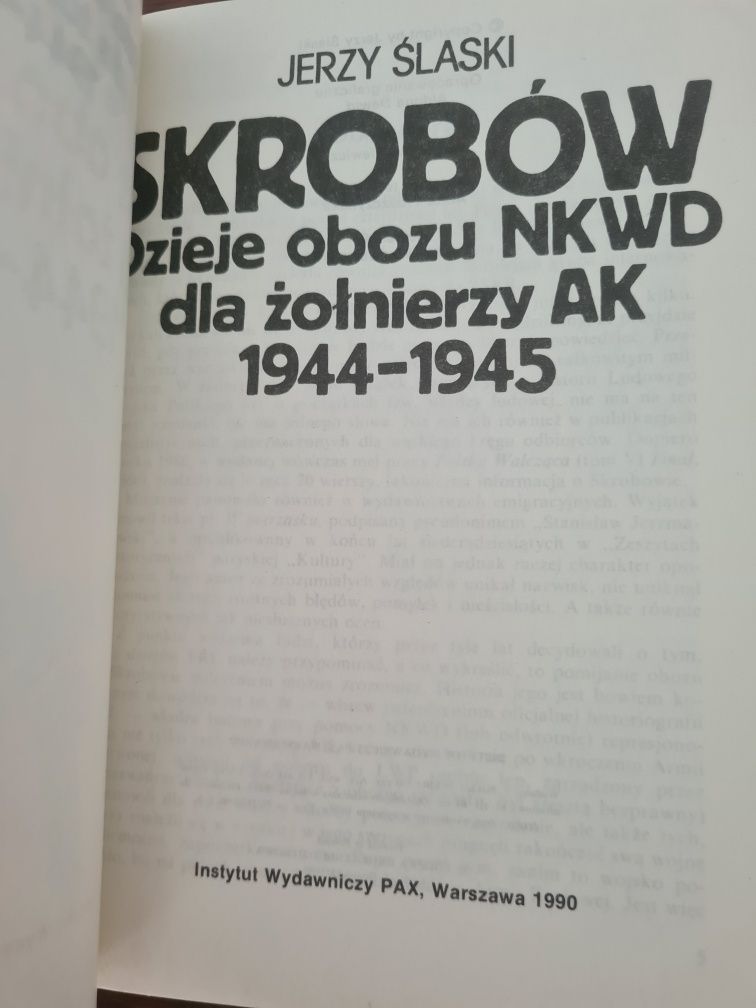 Skrobów. Dzieje obozu NKWD dla żołnierzy AK 8 - Jerzy Ślaski