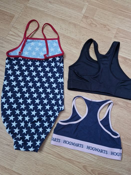 Strój kompielowy i topy 134