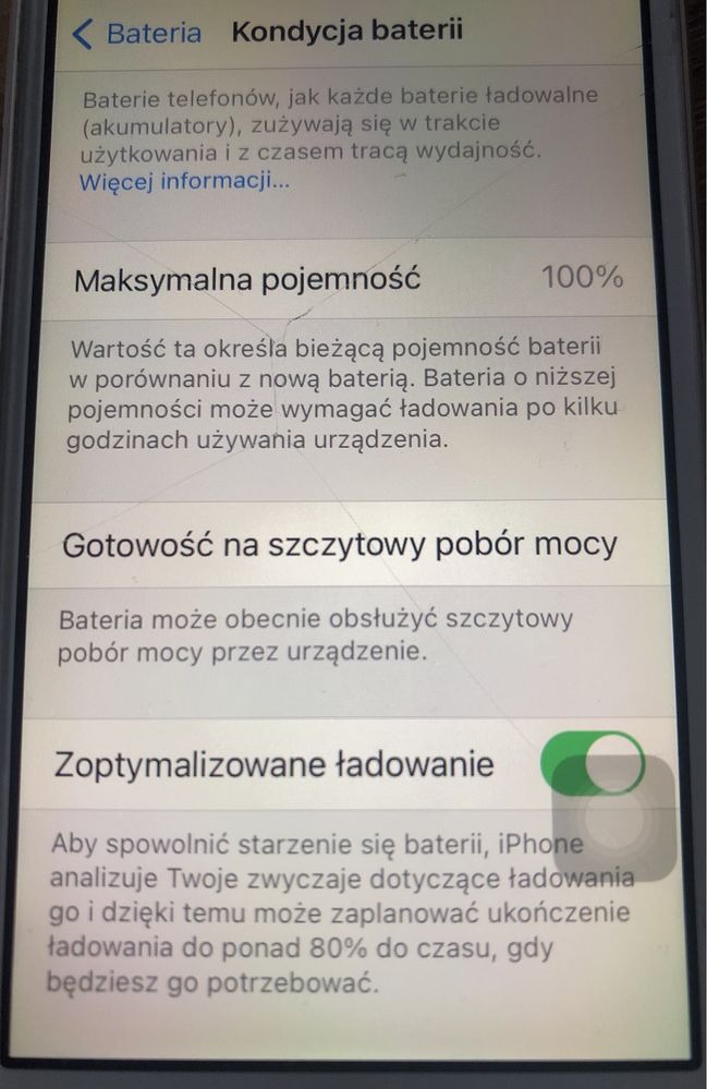 IPhone SE złoty