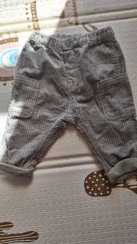Spodnie niemowlęce H&M rozmiar 80