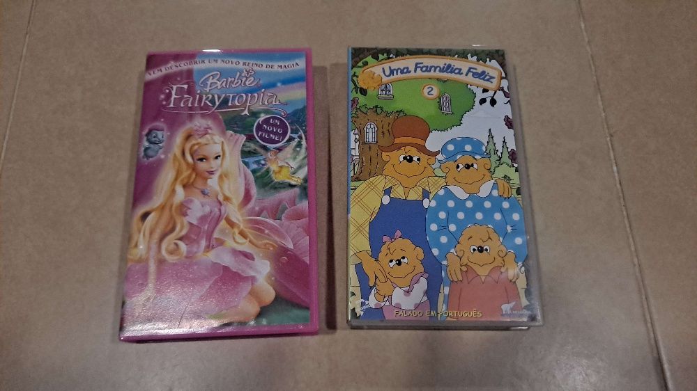 Cassetes Barbie e Família Feliz NOVAS