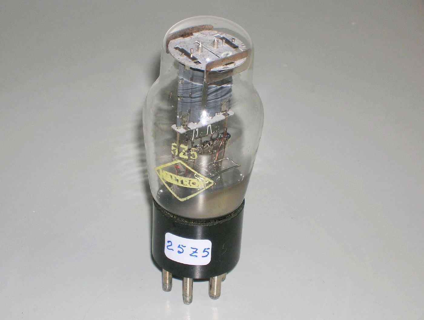 Válvula electrónica rectificadora 25Z5