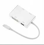 Adapter HUB USB-C 3.1 do DVI VGA HDMI 4K i USB