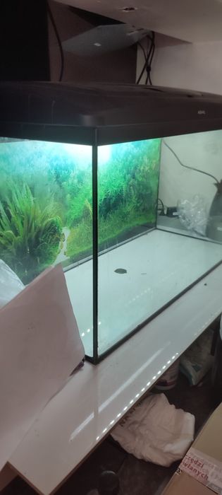 Akwarium 80x35 wys 45 pokrywa z oswietleniem