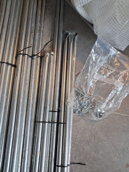 VOUNOT Szklarnia foliowa, ściany boczne, zwijana, odporna na warunki