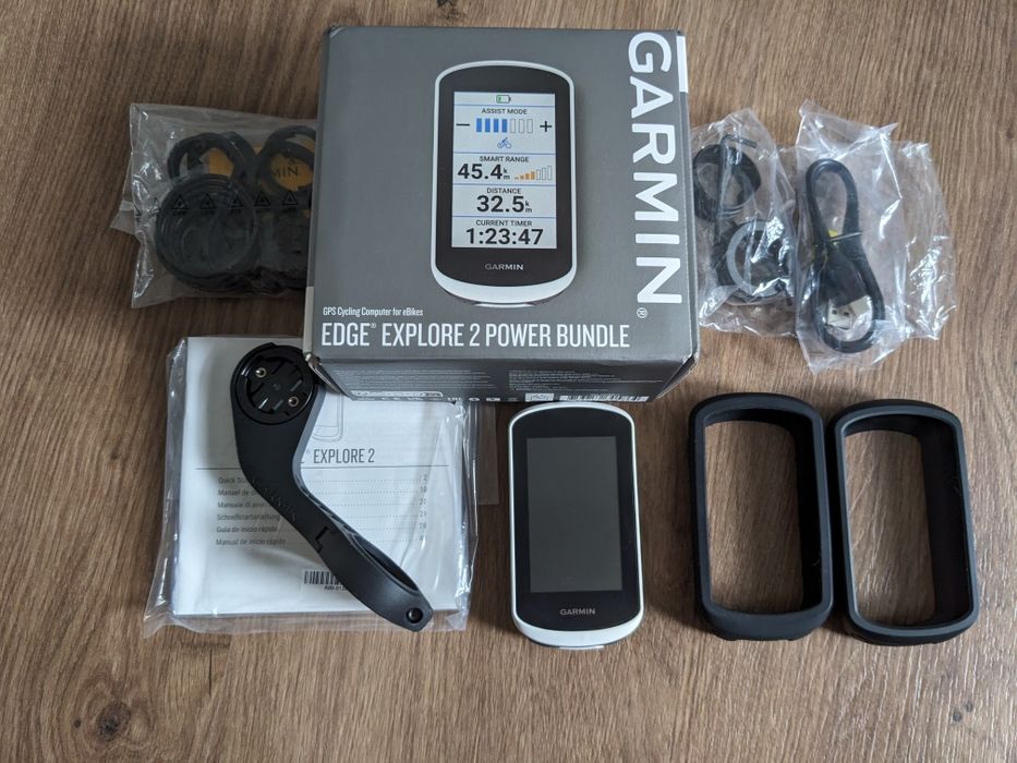 Licznik mapa Garmin Edge Explore 2 Bundle + akcesoria
