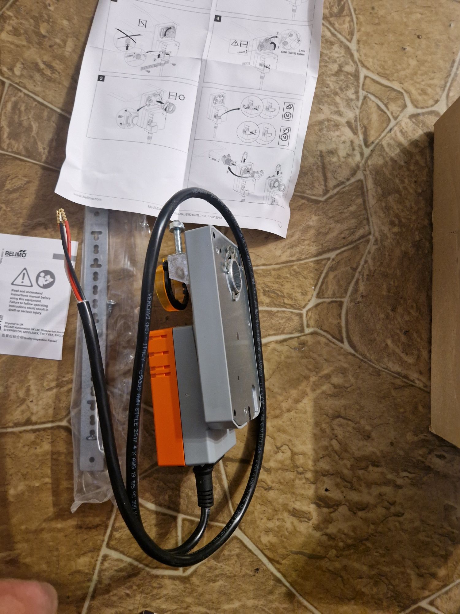 Siłownik przepustnic Belimo SM24A-MA 24V AC/DC