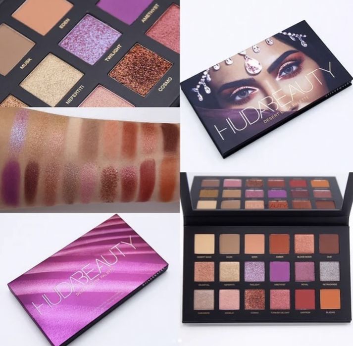 Тени Huda Beauty Desert Dask