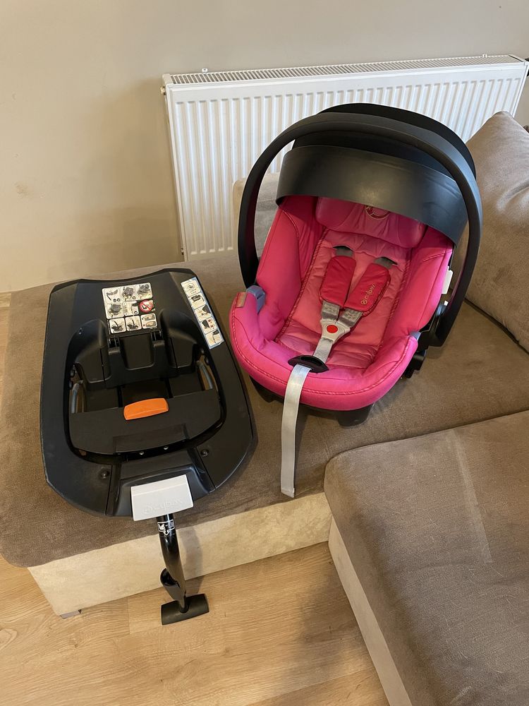 Fotelik samochodowy cybex aton 5 plus baza isofix