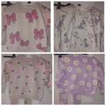 Zara 110 komplet set bluza legginsy