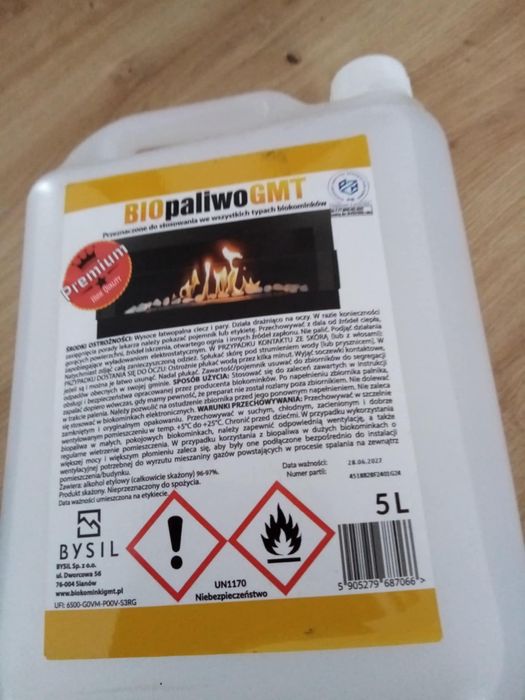 Paliwo do biokominka