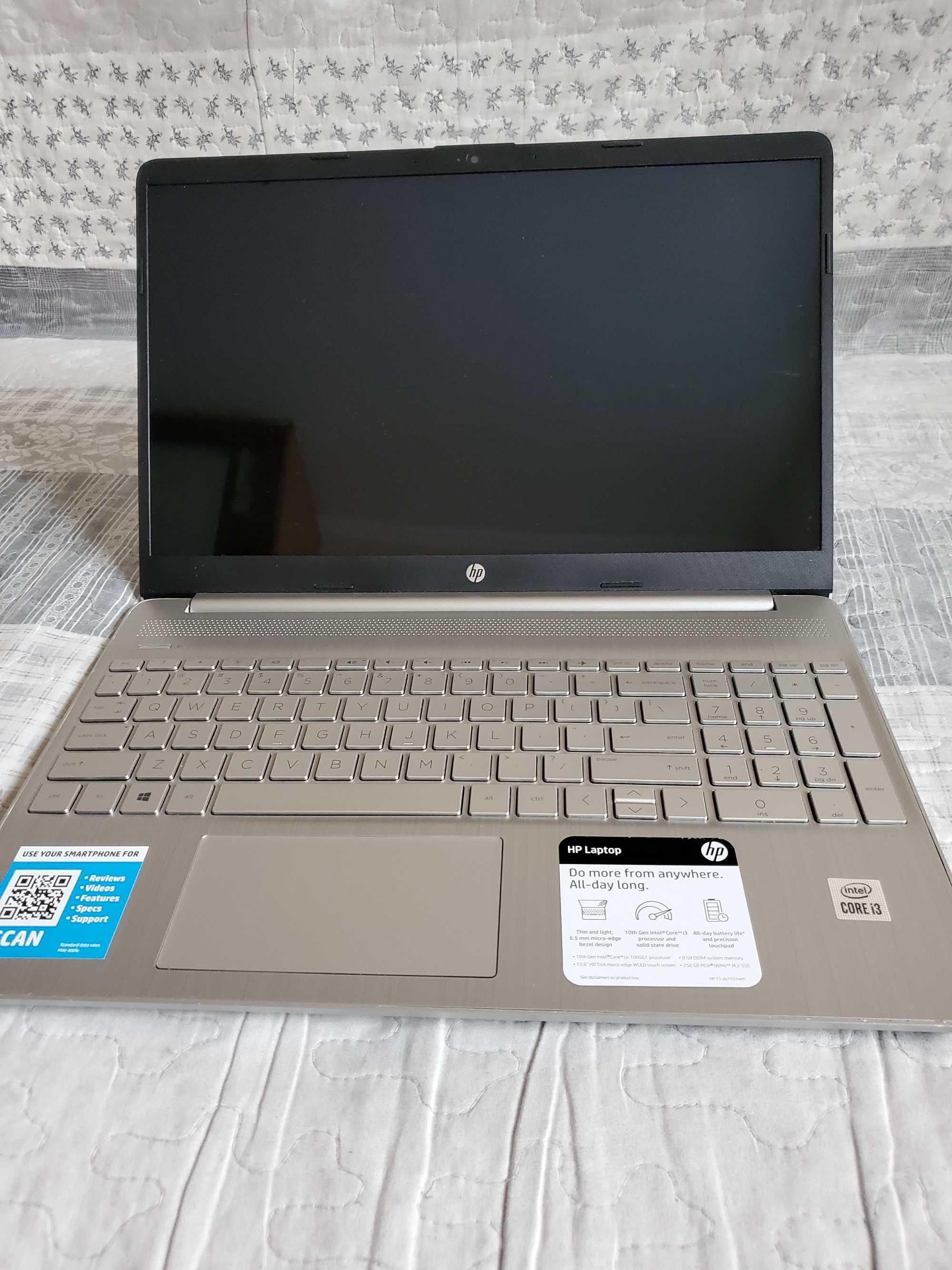 HP 15-dy1032wm 15.6" Touch Intel Core i3-1005G1 / 16GB 256GB SSD