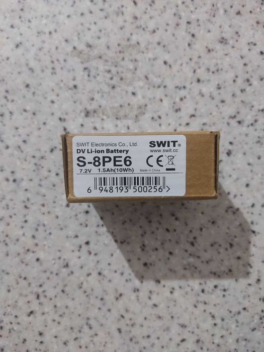 Акумуляторная батарея Swit S-8PE6 - Аналог акумулятора Canon LP-E6