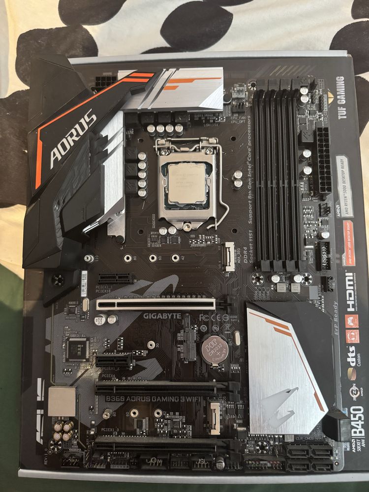 Płyta główna Aorus B360 gaming 3 WIFI socket 1151