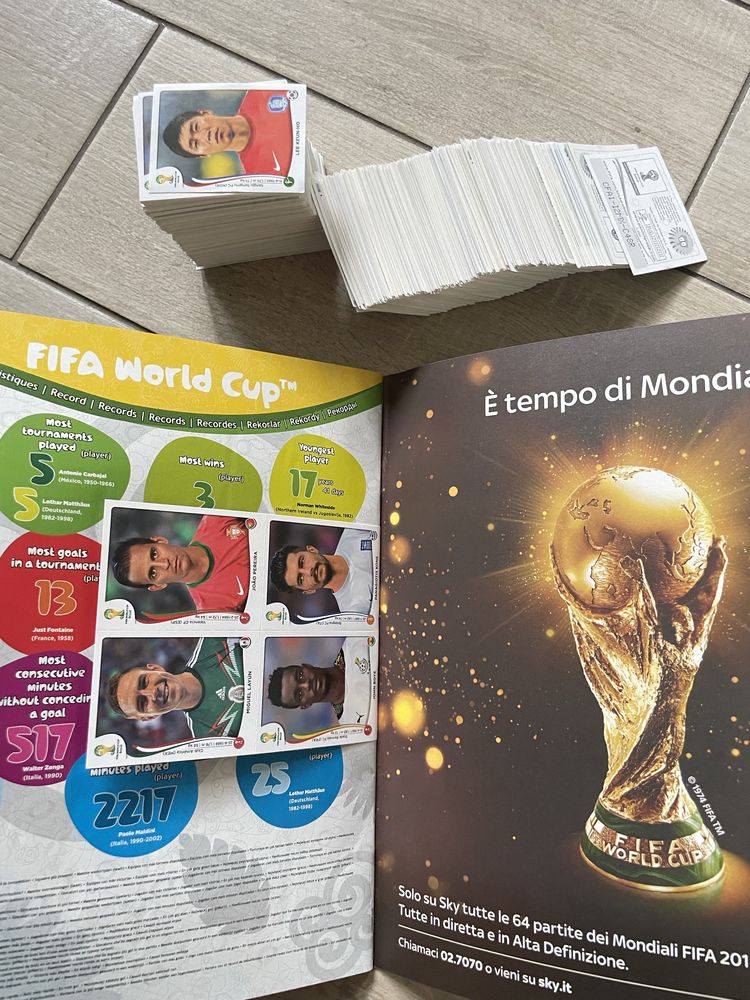 Panini World Cup 2014 Brasil наклейки