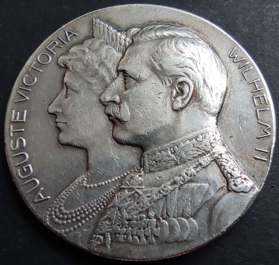 Medal Auguste Victoria,Wilhelm II