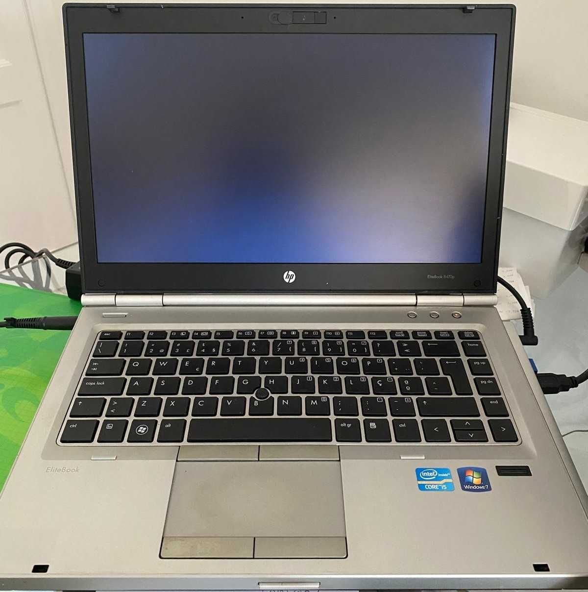 Portátil 14'' HP EliteBook 8470p com Docking Station