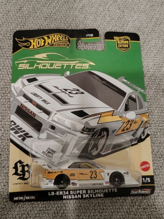 Nissan skyline r34 LB silhouette hot wheels