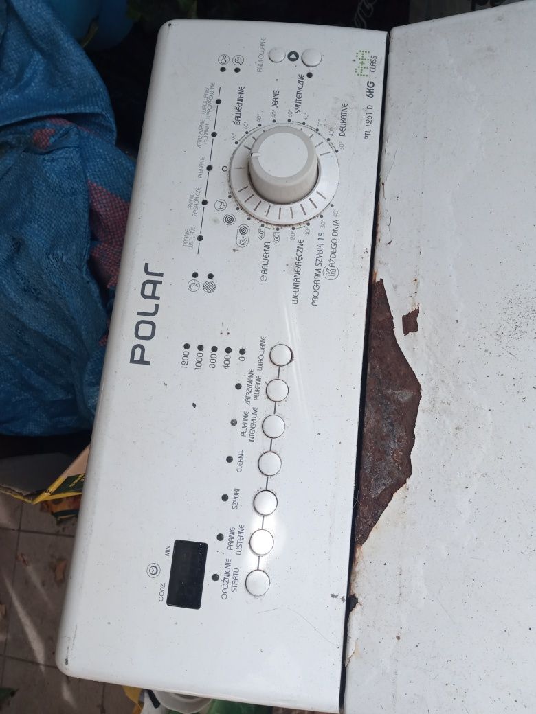 Pralka polar ptl1261d na części stan nieznany