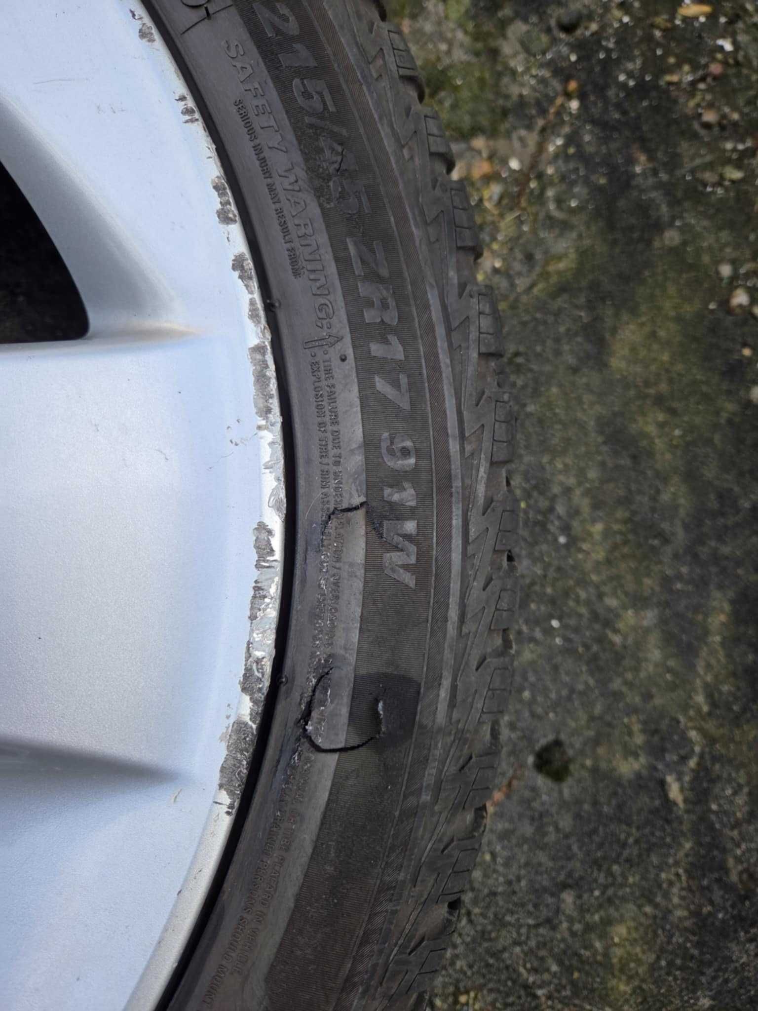 Koła/Felgi Toyota Prius 2014/15+Opony Kumho Solus4S 215/45R17 całorocz